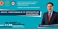 Adalet, Ombudsmanlık ve Üniversiteler Konferansına Davet