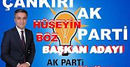 Ak Parti Çankırı Belediye Başkan Adayı Hüseyin Boz