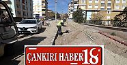 Aksu Mahallesi’nde Yol ve Kaldırımlar Yenileniyor