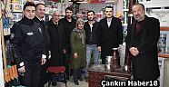 Atkaracalar Kaymakamı Çelik, Esnafları Ziyaret Etti