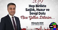 Başkan Hüseyin Boz,Yeni Yıl Mesajı Yayınladı