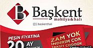 Başkent Halı Mobilyada Hediye Ve Kampanyalar Devam Ediyor