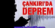 Çankırı 4.5 Büyüklüğünde Deprem