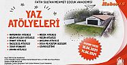 FSM Yaz Atölyeleri İçin Kayıtlar Başlıyor