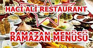 Hacı Ali Restaurant Ramazan Menüsü