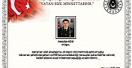 Hemşerimiz Üsteğmen Abdullah Köse Şehit Oldu