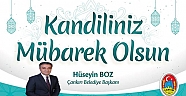 Hüseyin Boz  Mevlit Kandili Mesajı Yayınladı