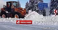 Ilgaz Dağında Kar Küreme Çalışmaları