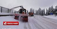 Ilgaz Dağında Karayolu Ekipleri Aralıksız Çalışıyor