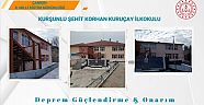 Kurşunlu’da İlkokul Güçlendirme ve Onarım Çalışmaları Tamamlandı