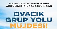 Ovacık Grup Yolu Karayollarına Geçiyor